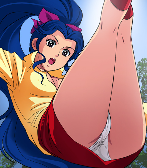 oka megumi (choudenji machine voltes v) drawn by haruyama_kazunori