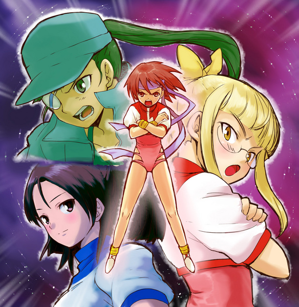 miyafuji yoshika, perrine h. clostermann, sakamoto mio, minna-dietlinde wilcke, takaya noriko, and 3 more (world witches series and 2 more) drawn by aoba_(smartbeat)