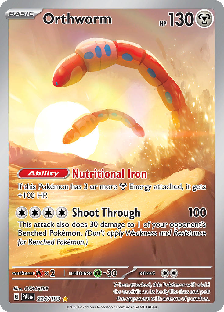 orthworm (pokemon and 1 more) drawn by okacheke