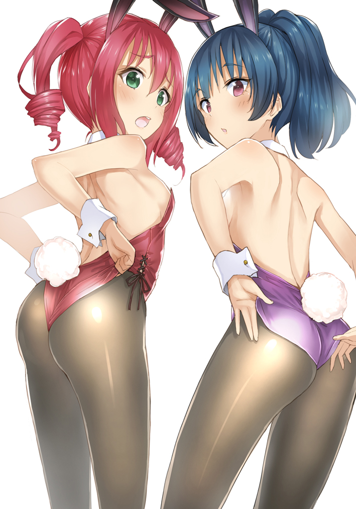 tsushima yoshiko and kurosawa ruby (love live! and 1 more) drawn by sakasa_(guranyto)