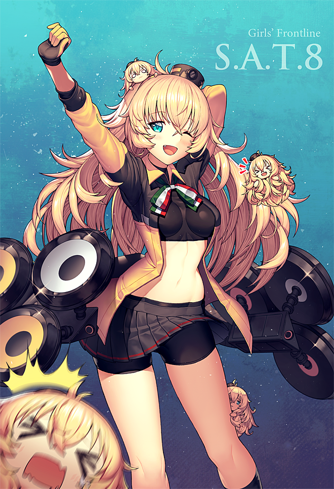 s.a.t.8 (girls' frontline) drawn by liem_(zero854)