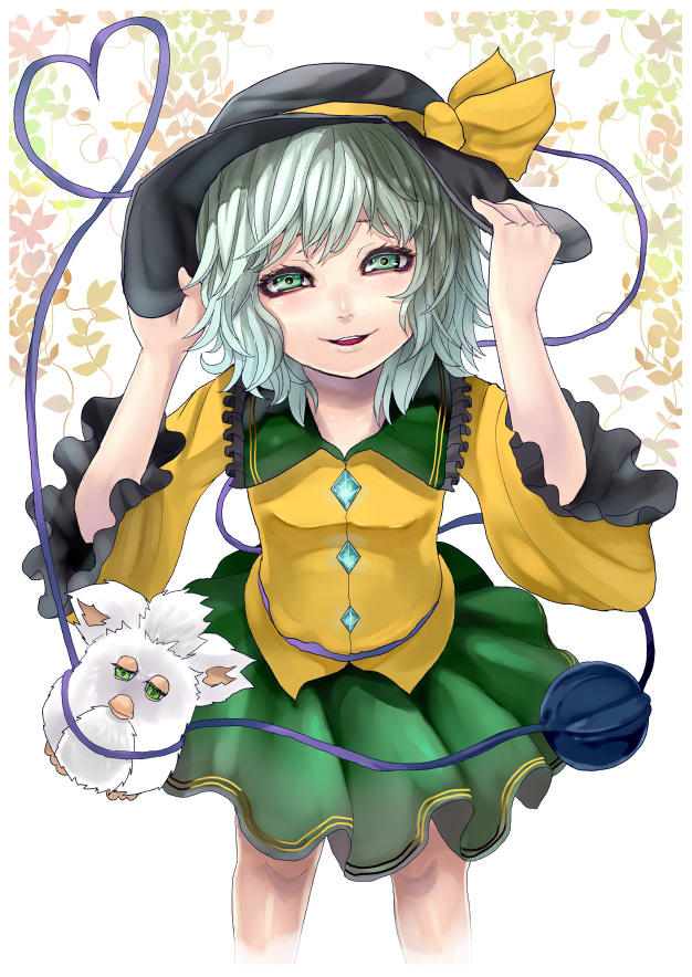 komeiji koishi and furby (touhou and 1 more) drawn by yukinojou_yakan