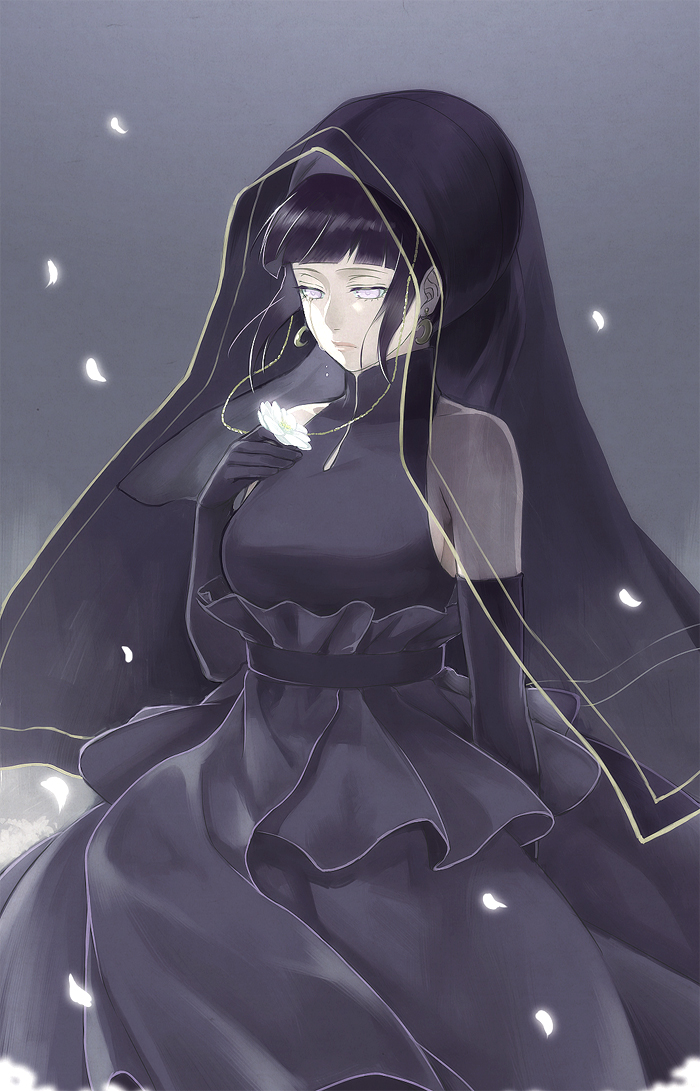 hyuuga hinata (naruto and 1 more) drawn by hal_(sakurajam)