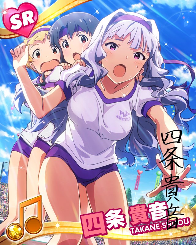 shijou takane, takayama sayoko, and fukuda noriko (idolmaster and 1 more)