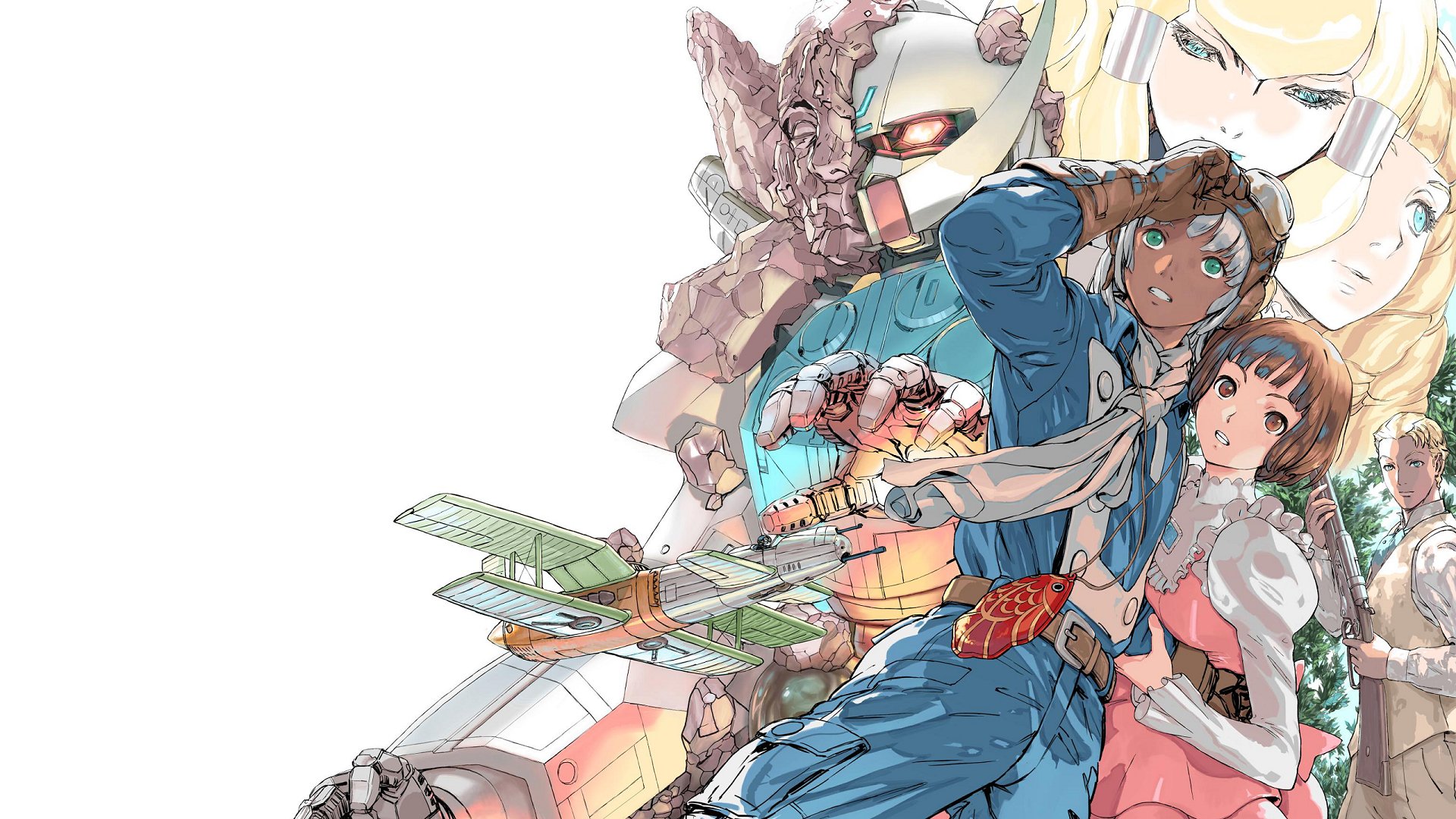 Loran Cehack Turn A Gundam Dianna Soreil Sochie Heim Kihel Heim And 1 More Gundam And 1 More Drawn By Yasuda Akira Danbooru