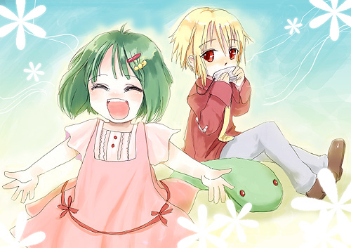 ranka lee, oosanshouuo-san, and brera sterne (macross and 1 more) drawn by akai_tori