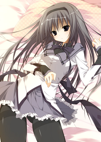 akemi homura (mahou shoujo madoka magica) drawn by inugami_kira