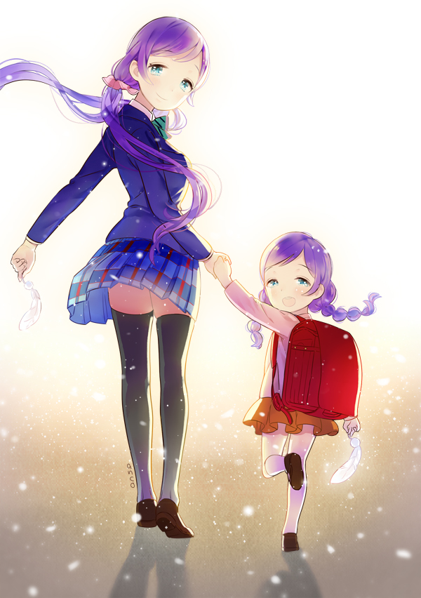 tojo nozomi (love live! and 1 more) drawn by ancotaku