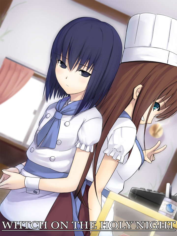 aozaki aoko, kuonji alice, and lost robin rondo (mahou tsukai no yoru) drawn by level.21