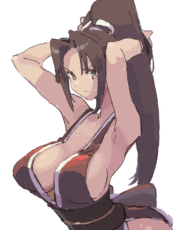 shiranui mai (the king of fighters and 1 more) drawn by ooiwa_(irc14786149)