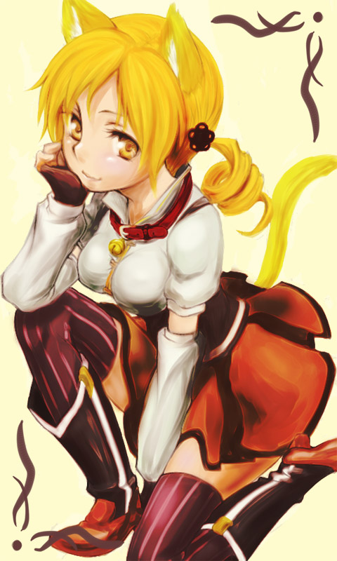 tomoe mami (mahou shoujo madoka magica) drawn by renji_(orange_ize)