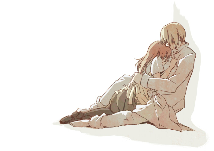 todoroki yachiyo and satou jun (working!!) drawn by ryoko_(mangowater)