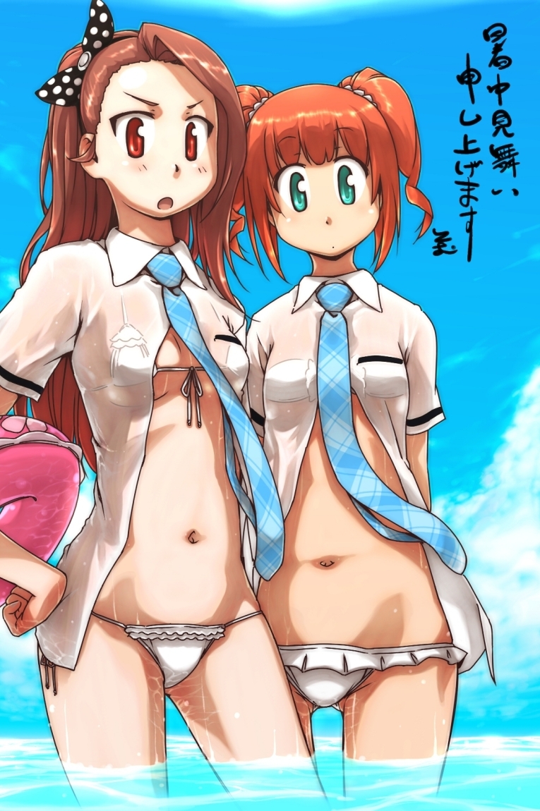minase iori and takatsuki yayoi (idolmaster and 1 more) drawn by ttomm