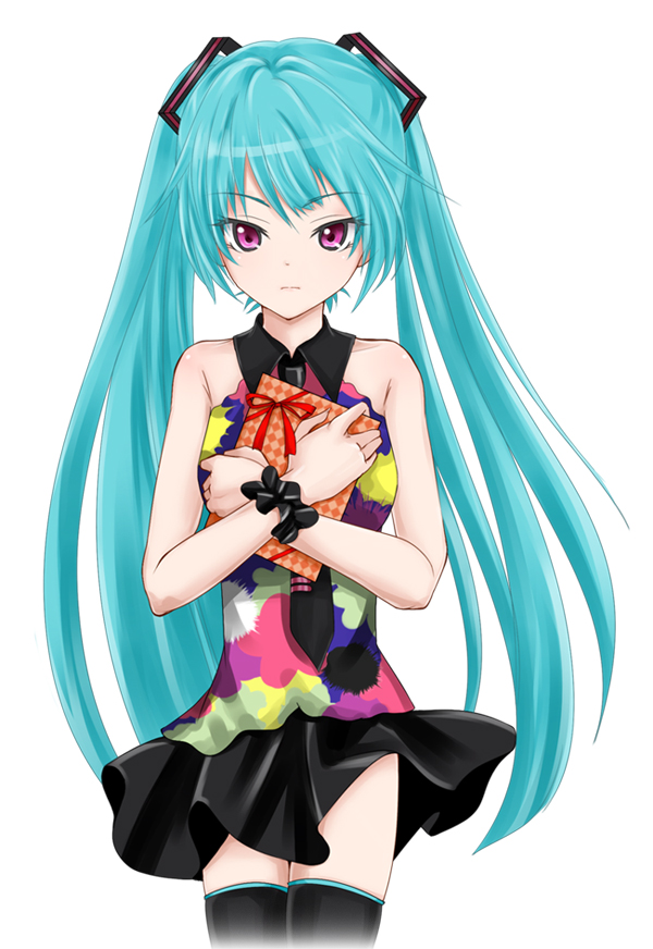hatsune miku (vocaloid and 1 more) drawn by ao_(korindou)