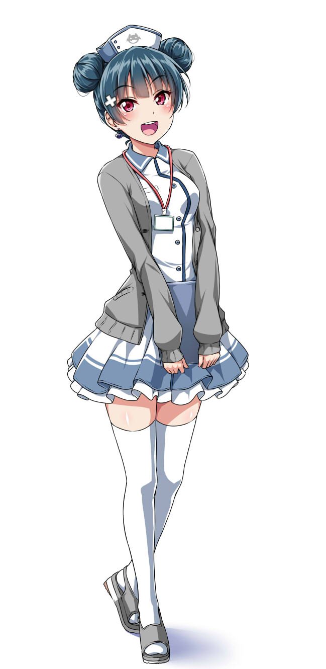 tsushima yoshiko (love live! and 1 more) drawn by yopparai_oni