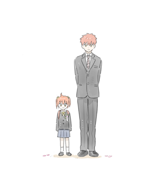 fujimaru ritsuka, emiya shirou, and senji muramasa (fate and 1 more) drawn by cczyjs