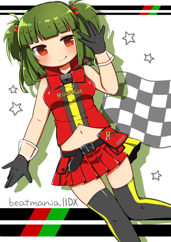 hishimiya tsugaru (bemani and 2 more) drawn by kotobacchi-jp