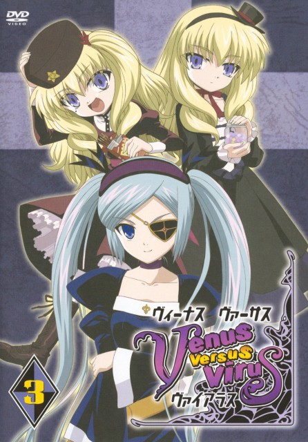 nahashi lucia, lola, and layla (venus versus virus) drawn by suzumi_atsushi