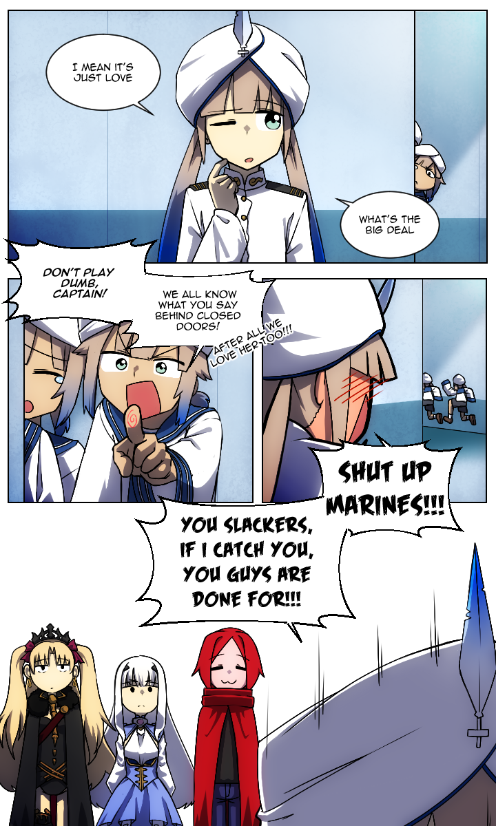 ereshkigal, nemo, captain nemo, marine nemo, and omaira (original and 2 more) drawn by lazyartlazy12
