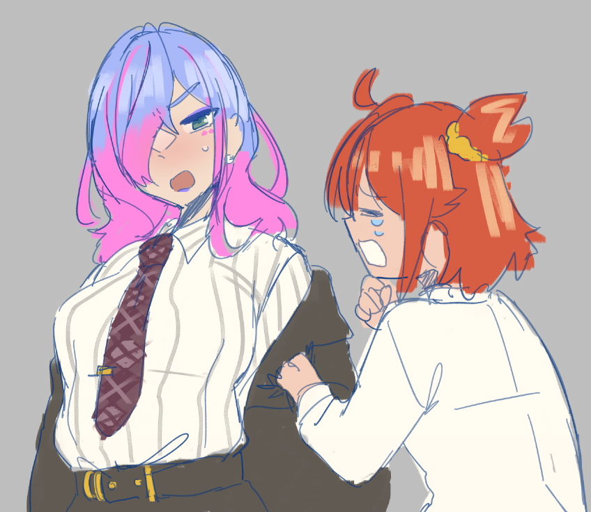 fujimaru ritsuka and cerejeira elron (fate and 1 more) drawn by dyo_(dobusuto)