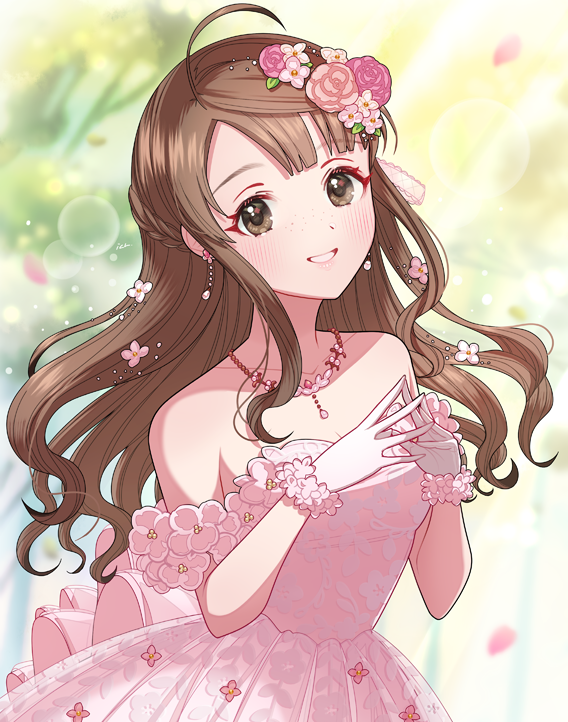 okuyama saori (idolmaster and 1 more) drawn by ich.