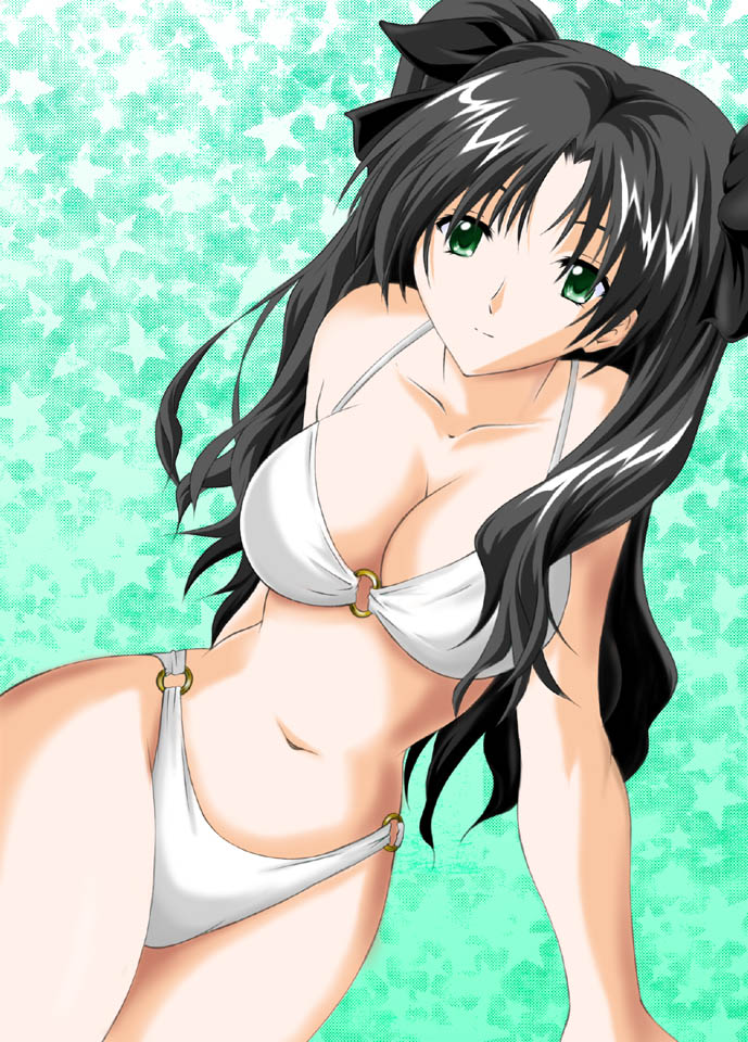 tohsaka rin (fate and 1 more) drawn by fujishiro_seiki