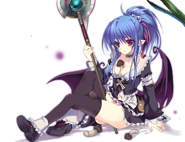 alwen du moonbria (zwei!! and 1 more) drawn by kumatora_tatsumi