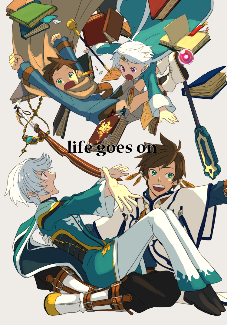 sorey and mikleo (tales of and 1 more) drawn by tasasakiamagu