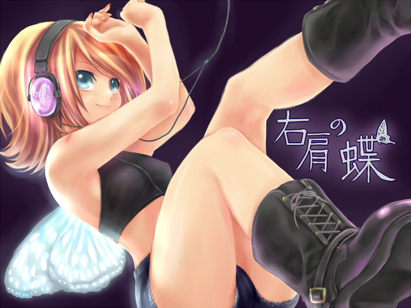 kagamine rin (vocaloid and 1 more) drawn by oumi_sanaka