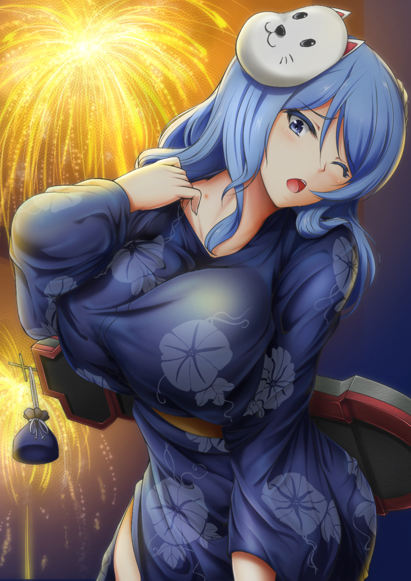 urakaze (kantai collection) drawn by bol_(liliymimi)