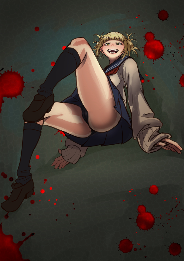toga himiko (boku no hero academia) drawn by atatatamu