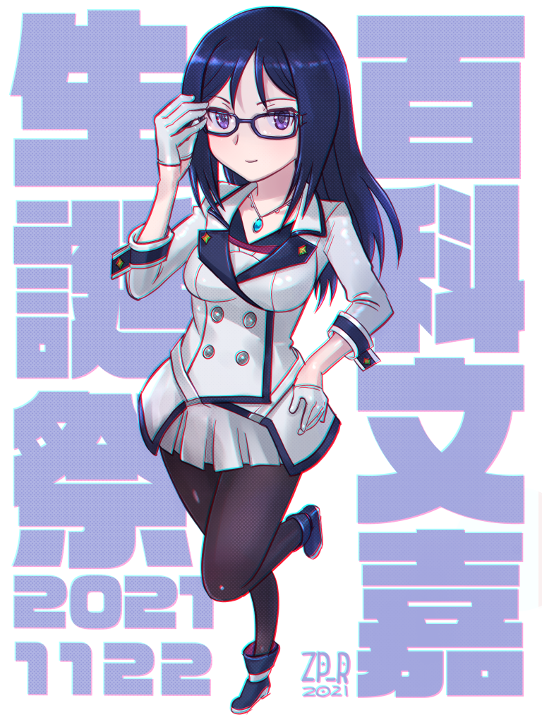 momoshina fumika (alice gear aegis) drawn by zero_hime