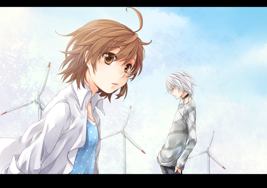 accelerator and last order (toaru majutsu no index) drawn by meso_(goma-meso)