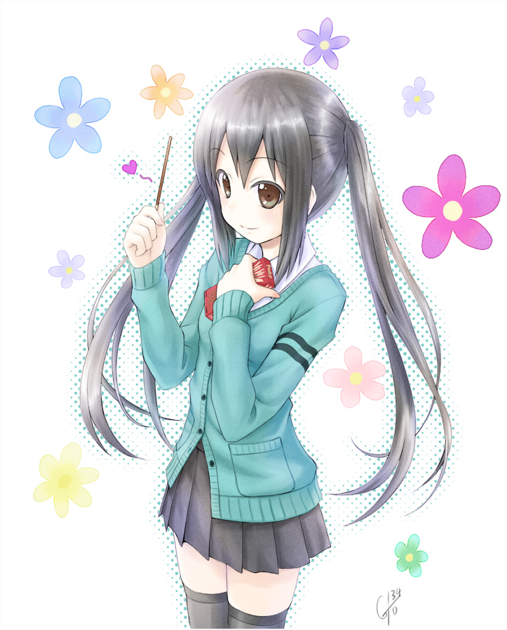 nakano azusa (k-on!) drawn by gotou_hisashi