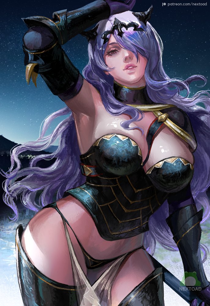 camilla (fire emblem and 2 more) drawn by nextoad