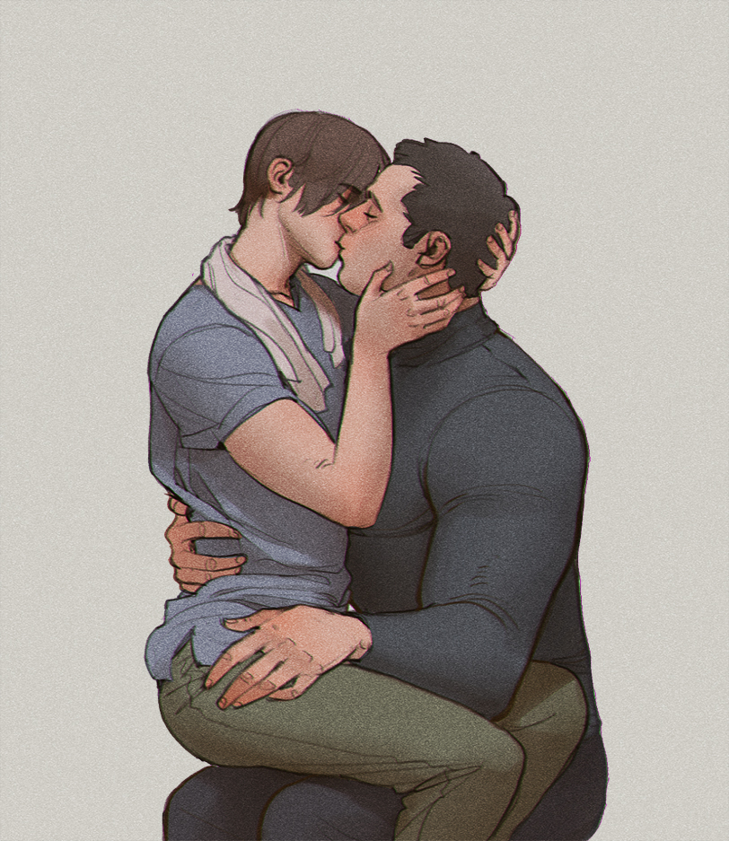 leon s. kennedy and chris redfield (resident evil and 2 more) drawn by sgl08