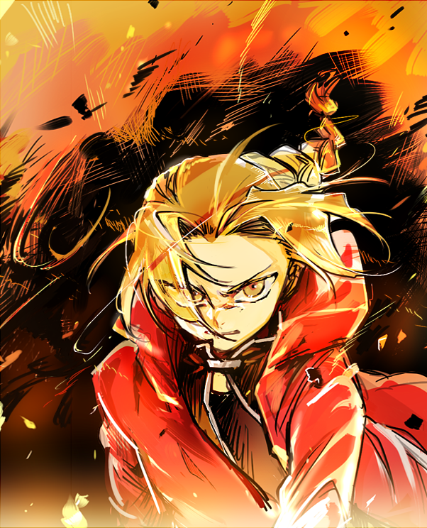 edward elric (fullmetal alchemist) drawn by i-sac_(toro12)