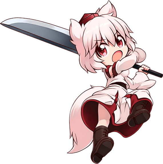 inubashiri momiji (touhou and 1 more) drawn by aqua-lia