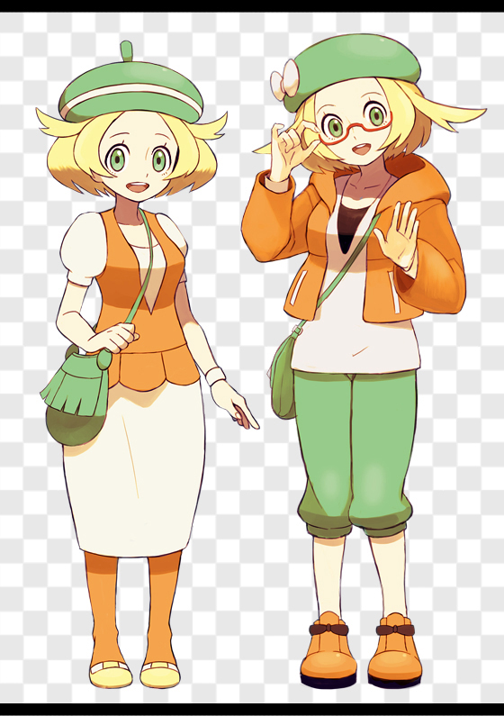 bianca (pokemon and 2 more) drawn by moggy-cat