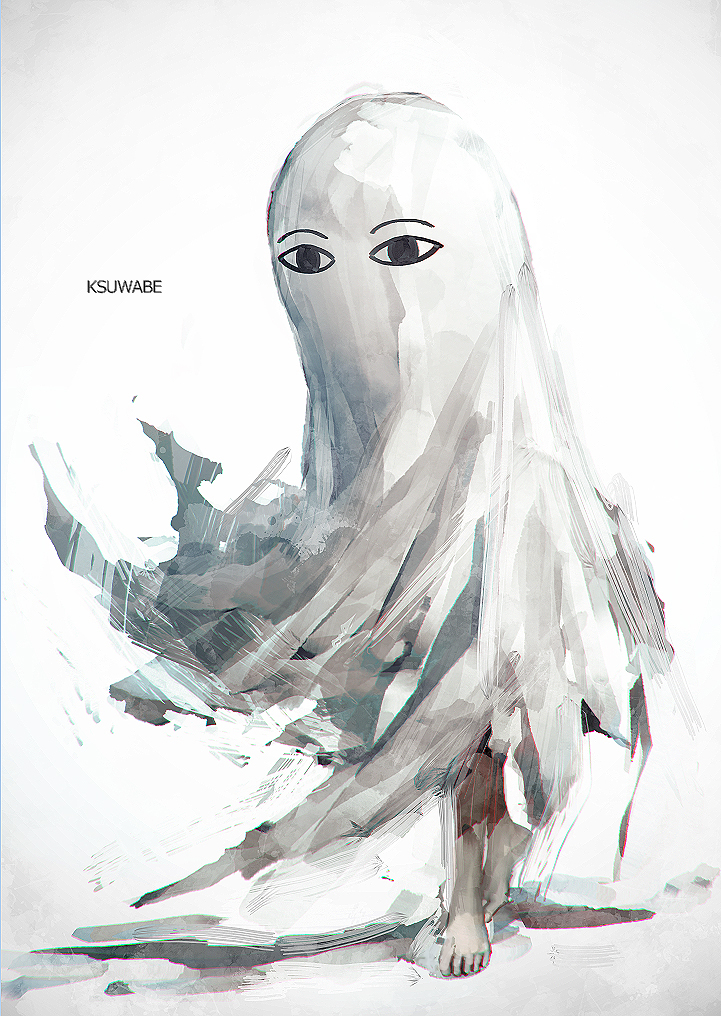 medjed (fate and 1 more) drawn by k-suwabe