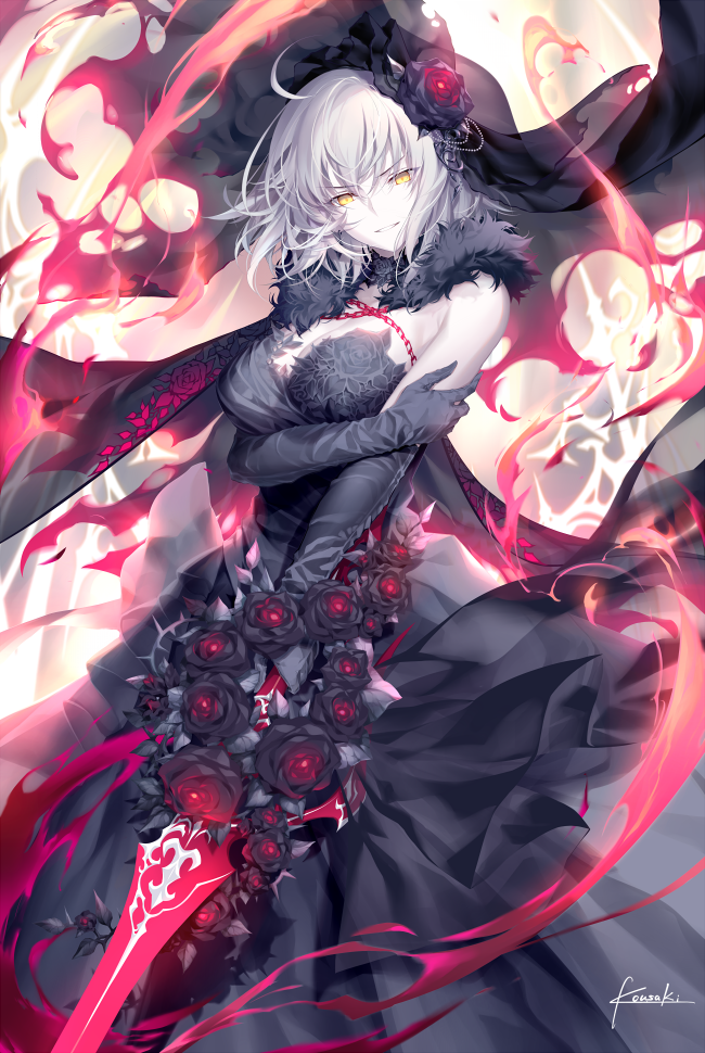 jeanne d'arc alter (fate and 1 more) drawn by kousaki_rui