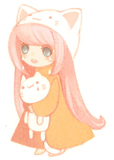 megurine luka (vocaloid and 1 more) drawn by marshmallow-pie