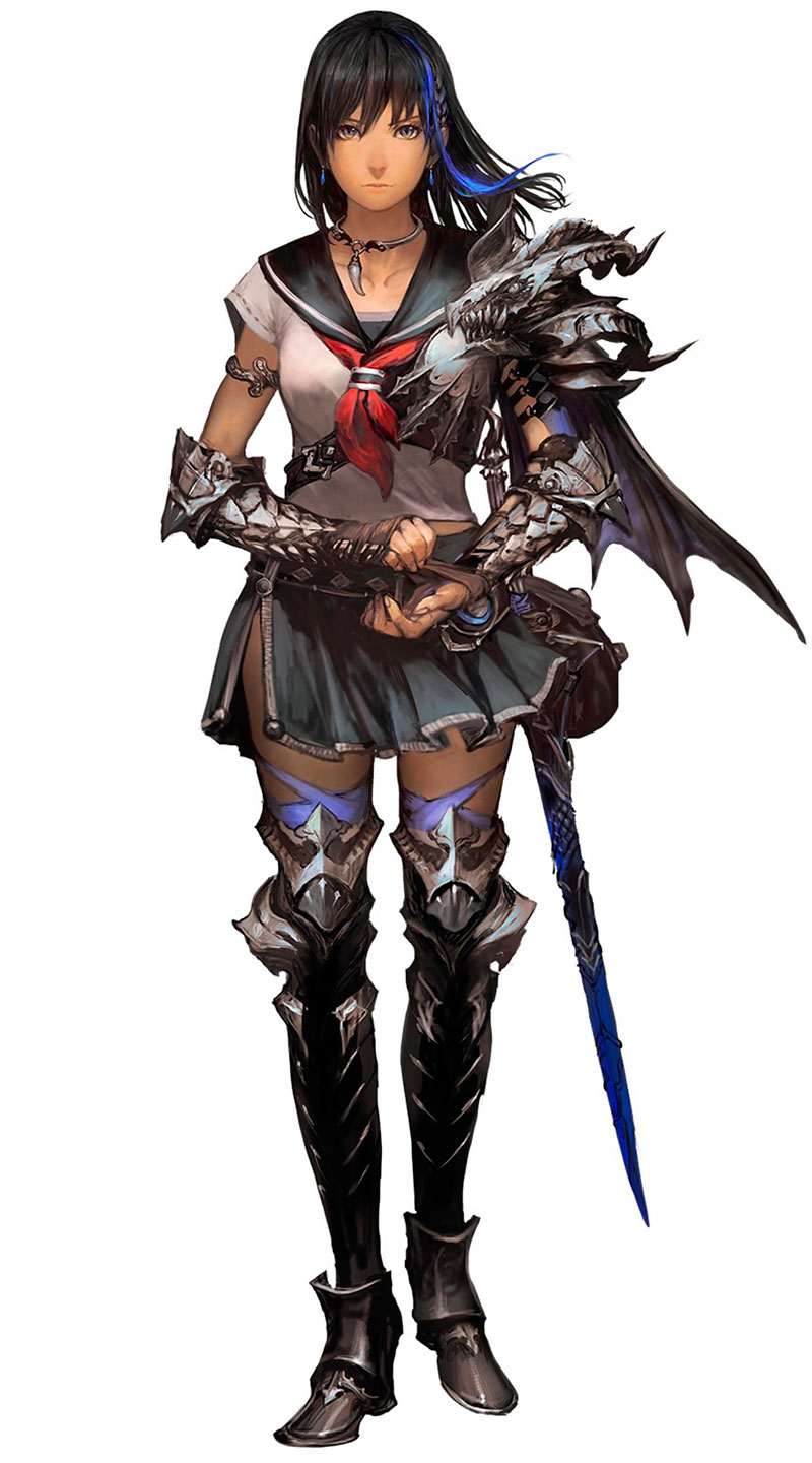 liu (stranger of sword city) drawn by yoshinari_kou and yoshinari_you