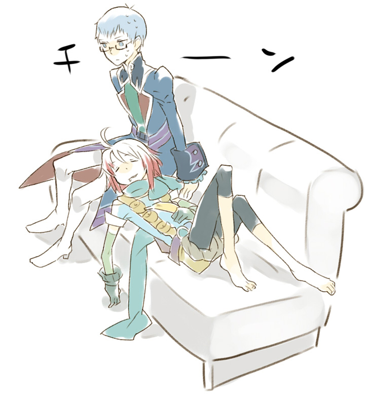 pascal and hubert ozwell (tales of and 1 more) drawn by zenmai