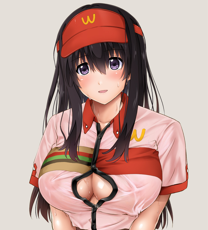 miyamoto madoka (mcdonald's and 3 more) drawn by cyclone_(reizei)