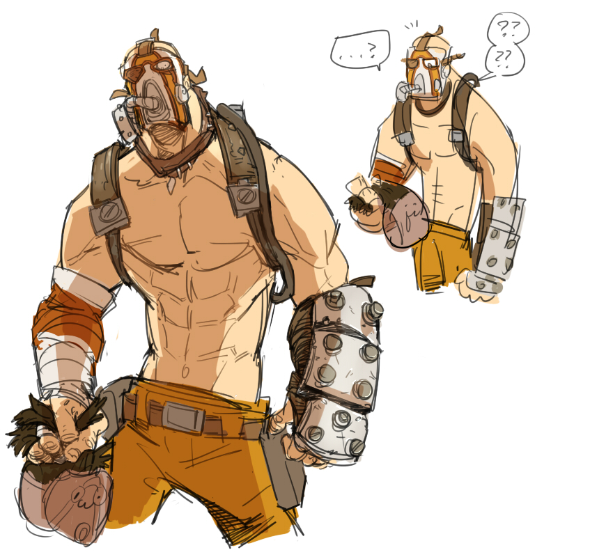 krieg (borderlands and 1 more) drawn by silsol