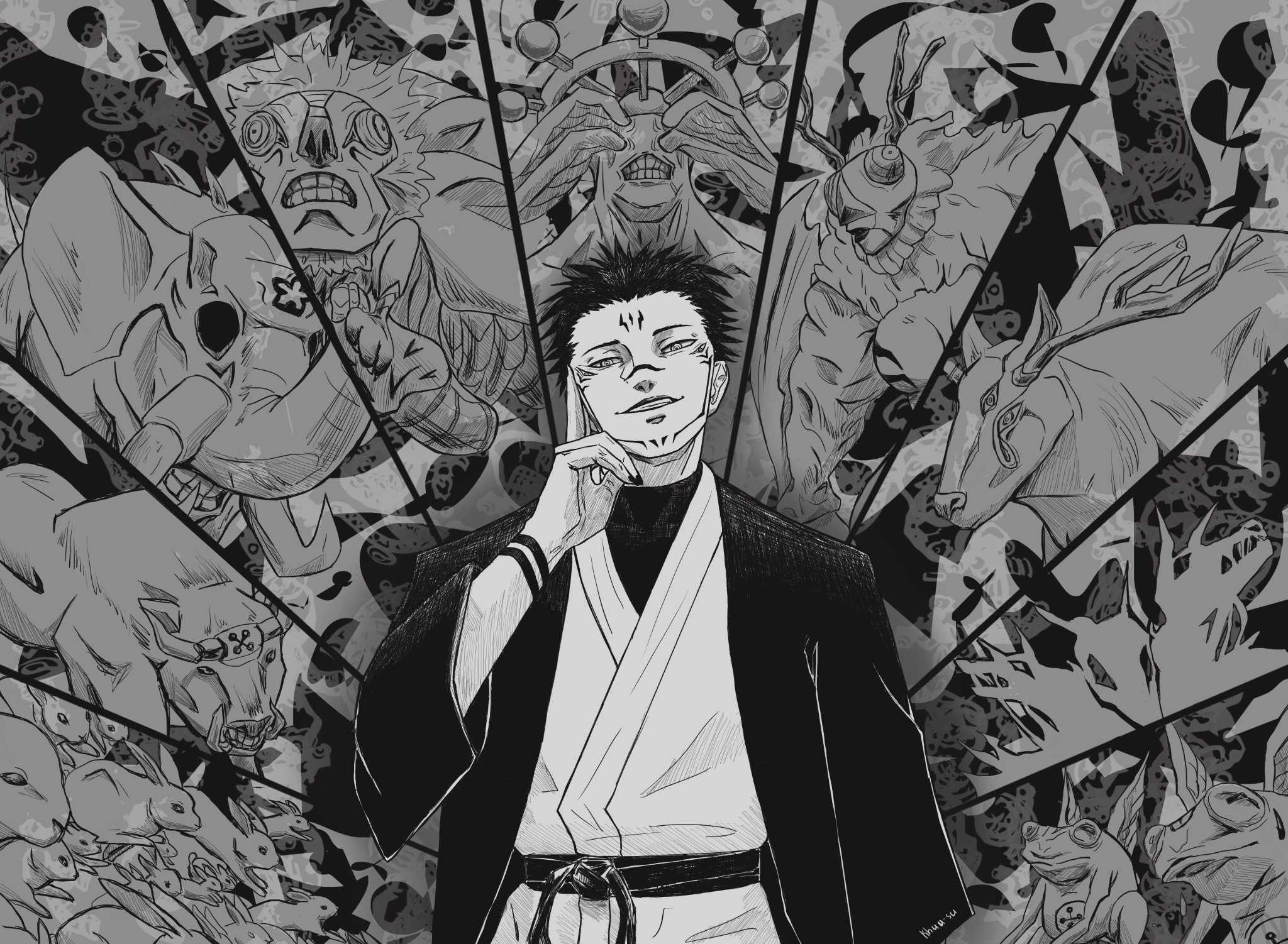 Chimera Beast Agito Jujutsu Kaisen Danbooru