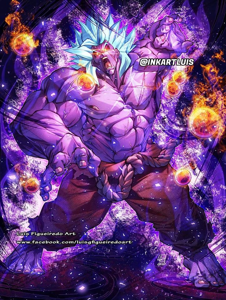 broly, akuma, and kuruoshiki oni (street fighter and 4 more) drawn by luis_figueiredo