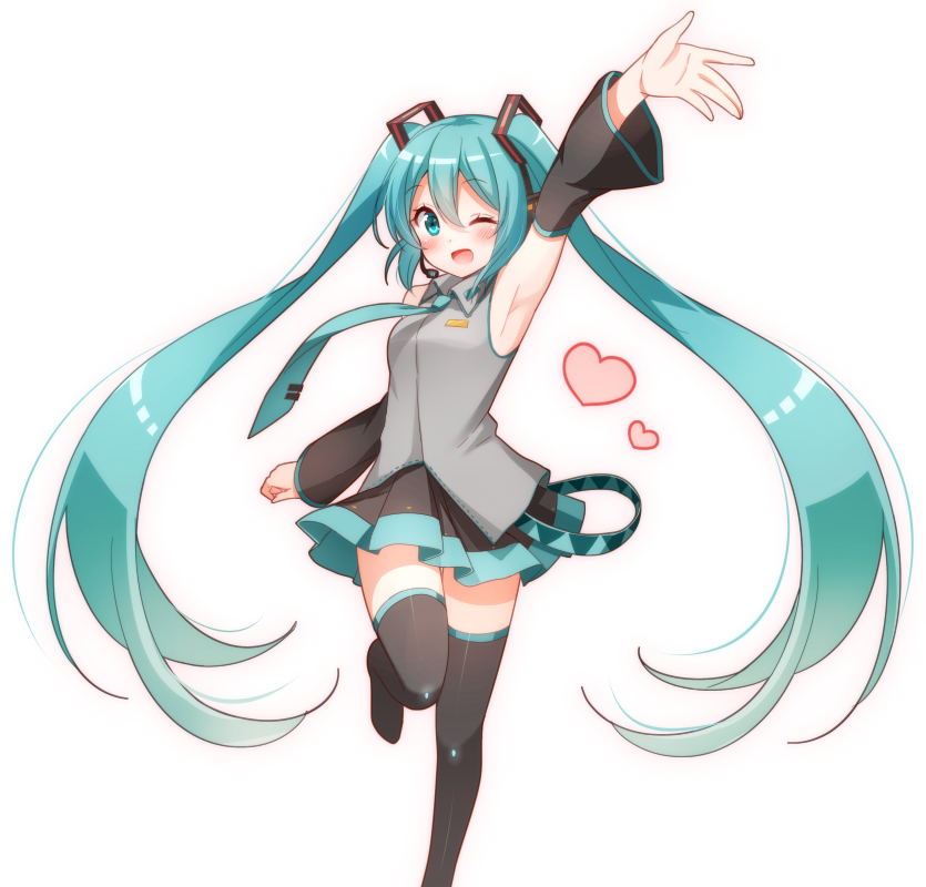 hatsune miku (vocaloid) drawn by snowmi