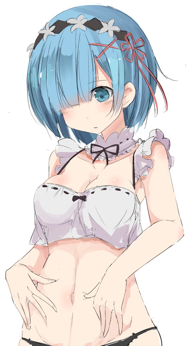 rem (re:zero kara hajimeru isekai seikatsu) drawn by edogawa_nao
